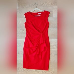 Calvin Klein Cap Sleeved Sheath Dress